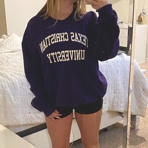 TCU Vintage Sweater